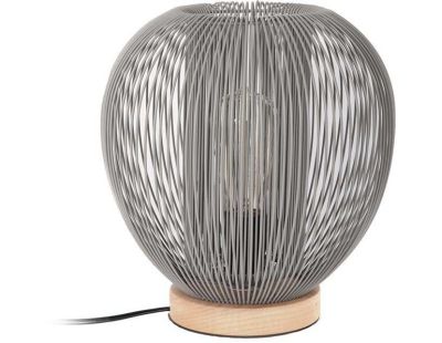 Lampe boule filaire à poser 26 cm (Gris)