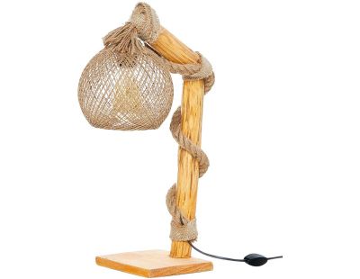 Lampe de bureau en bois Canata