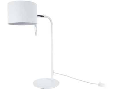 Lampe de bureau en métal Shell (Blanc)