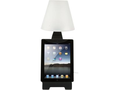 Lampe de chevet support tablette