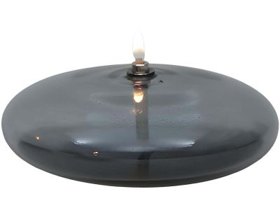 Lampe à huile en verre Ellipse (6 x 14 cm)
