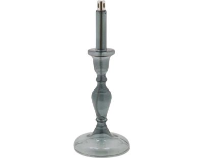 Lampe à huile en verre  smoké Candle (12 x 31.5 cm)