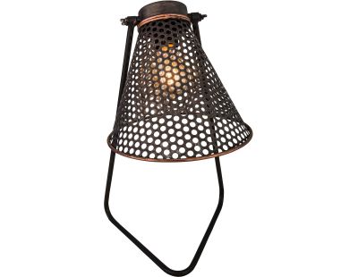 Lampe industrielle en fer 22 x 47 cm