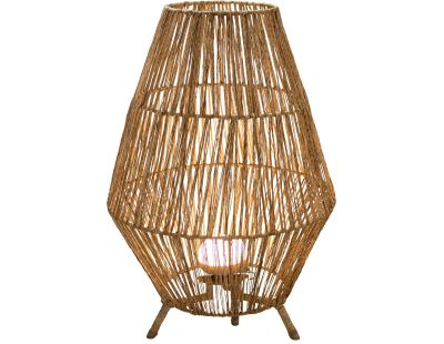 Lampe de jardin en jute Sisine 70 cm (Batterie rechargeable)