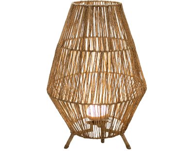 Lampe de jardin en jute Sisine 70 cm (Batterie rechargeable)