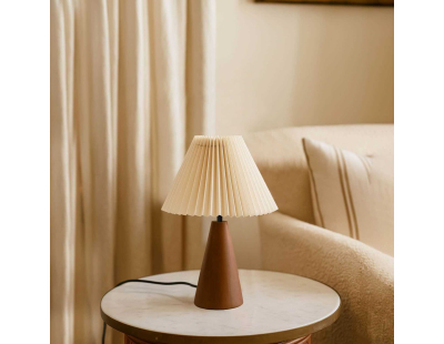 Lampe à poser en bois et PVC Serenity (Modèle 3)