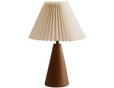 Lampe à poser en bois et PVC Serenity (Modèle 3)