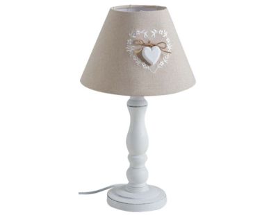 Lampe de chevet en bois Romantique