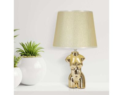 Lampe à poser en céramique Buste glam (Buste femme)