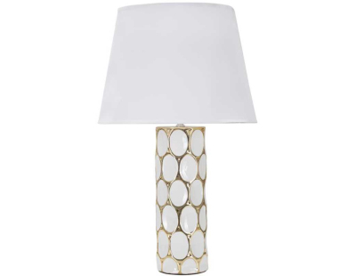 Lampe à poser en céramique et métal Glam (Modèle 2)