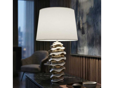Lampe à poser en céramique et métal Glam (Modèle 1)