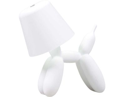 Lampe à poser led Balloon dog 16 x 10 x 18 cm (Blanc)
