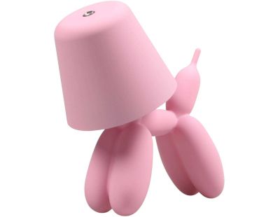 Lampe à poser led Balloon dog 16 x 10 x 18 cm (Rose)