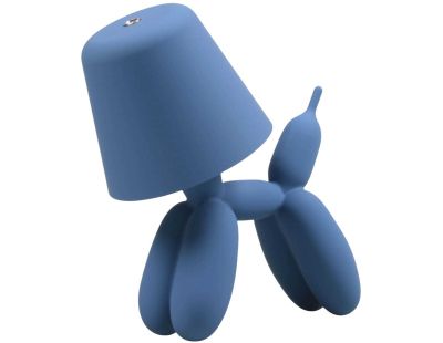 Lampe à poser led Balloon dog 16 x 10 x 18 cm (Bleu)