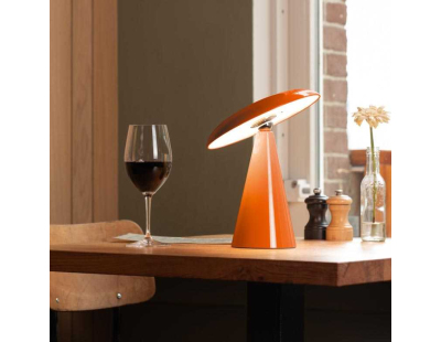 Lampe à poser led Phoebe (Orange)