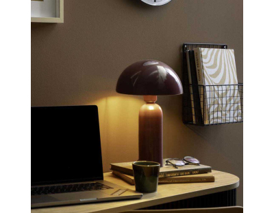 Lampe à poser en métal Atrayente (Violet)