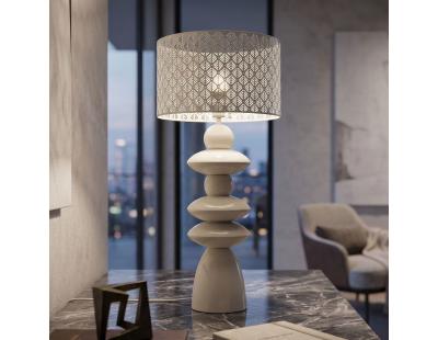Lampe à poser en métal Carl 33 x 71 cm