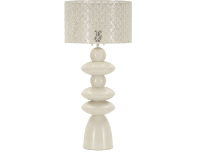Lampe à poser en métal Carl 33 x 71 cm