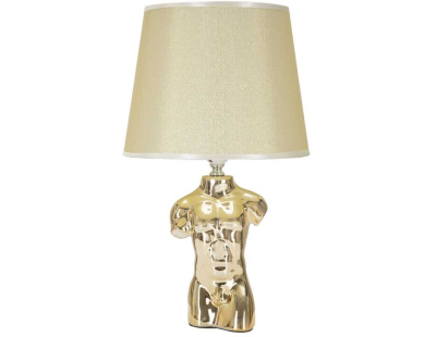 Lampe à poser en métal Glam Man 25 x 42.5 cm