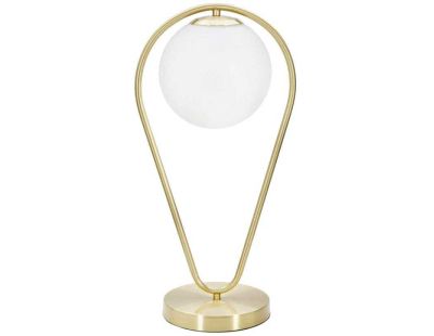 Lampe à poser en métal Glamy drop 25 x 18 x 50 cm