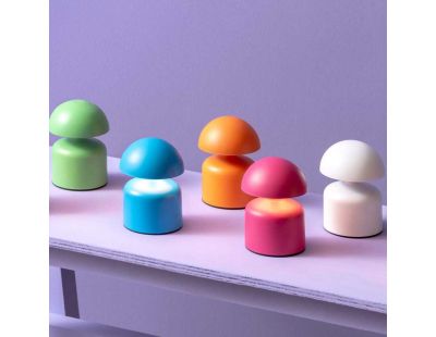 Lampe à poser en métal Impetu LED (Blanc brillant)
