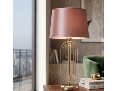 Lampe à poser en métal Krista 28 x 55 cm