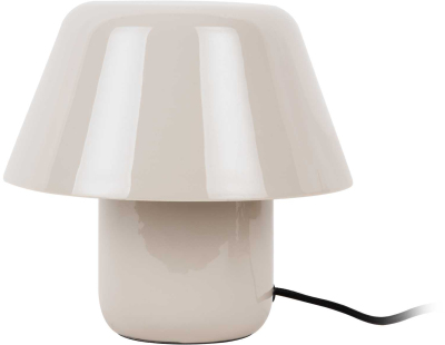 Lampe à poser en métal émaillé Afan (Gris)