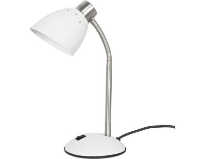 Lampe à poser en métal mat Dorm (Blanc)