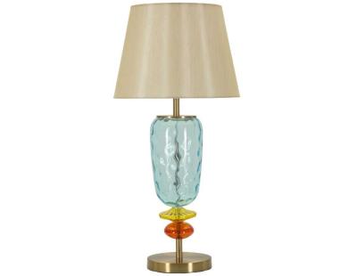 Lampe à poser en verre et métal Colorful 35 x 73 cm