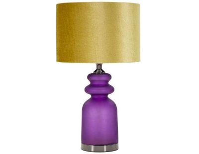 Lampe à poser en verre et métal Milva (32.5 x 57.5 cm)