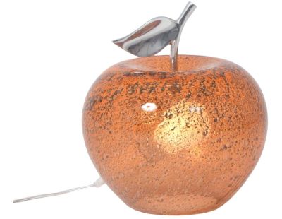 Lampe à poser en verre pomme Manzana (Orange)