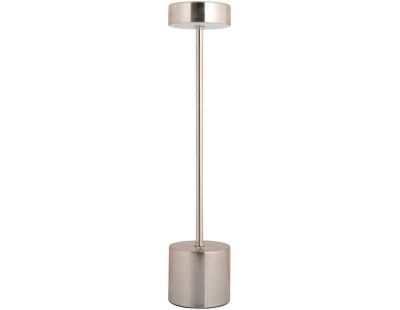 Lampe de table en métal Ganard led (Argent)