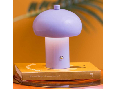 Lampe de table en métal Retro Seta (Violet)