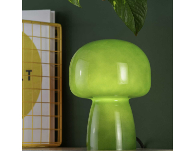 Lampe de table en verre Fervor (Vert)