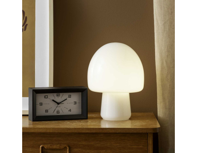 Lampe de table en verre Gozar (Blanc)