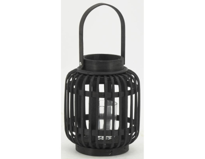 Lanterne en bambou  (Noir)