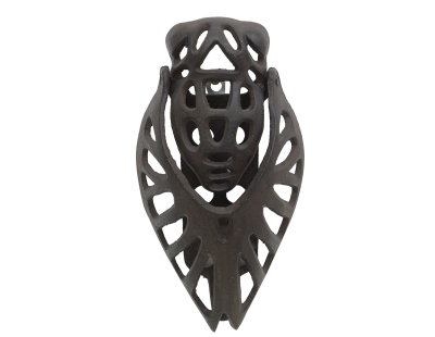 Lanterne cigale en fonte