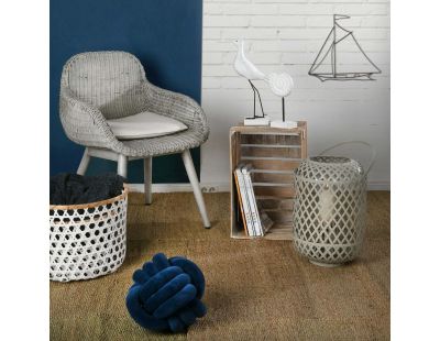 Lanterne pour jardin en bambou laqué
