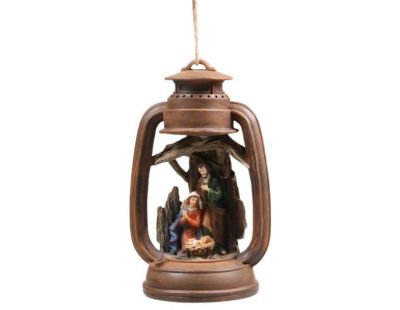 Lanterne solaire Nativity 20 x 16 x 31 cm