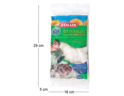 Lit douillet pour rongeur 25gr