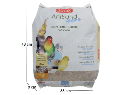 Litière sable Anisand nature (25 kg)