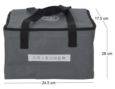 Lunch bag fraicheur 2.6 litres (Gris)