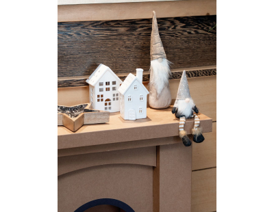 Lutins de Noël en tissu (Lot de 2)