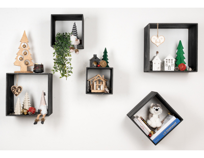 Lutins assis en tissu (Lot de 2)