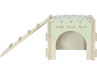 Maison en bois pour rongeurs Cosy (Pour lapin nain)
