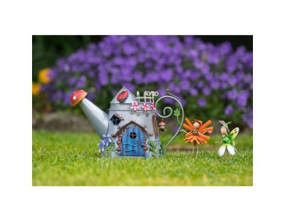 Maisonnette arrosoir en métal Fairy kingdom