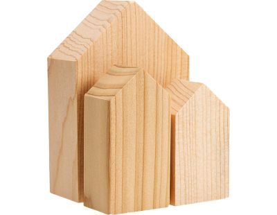 Maisons en bois de cèdre anti mites (Lot de 3)