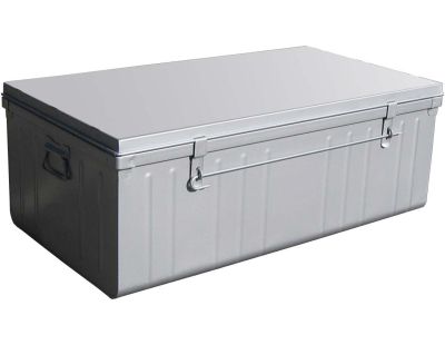Malle habitat en acier 130 litres (Alu)