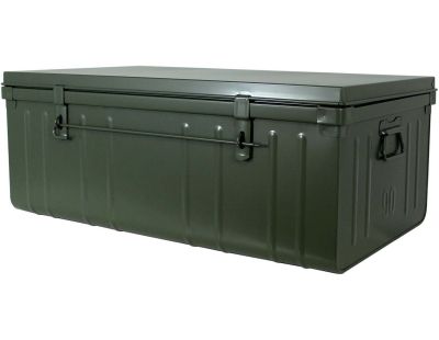 Malle habitat en acier 130 litres (Kaki)