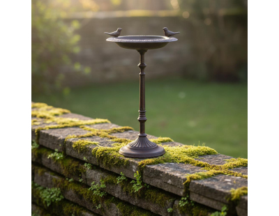 Mangeoire-Bain à oiseaux en fonte (Grand modèle)